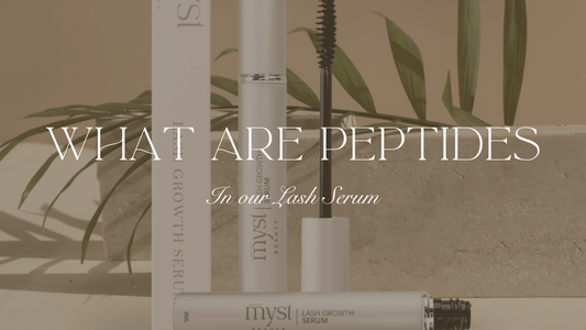 What are Peptides? For lash serums